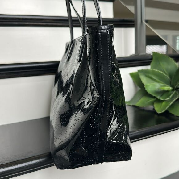 Kate spade Harmony Metro patent vegan leather tote handbag purse like new clean - Picture 5 of 12